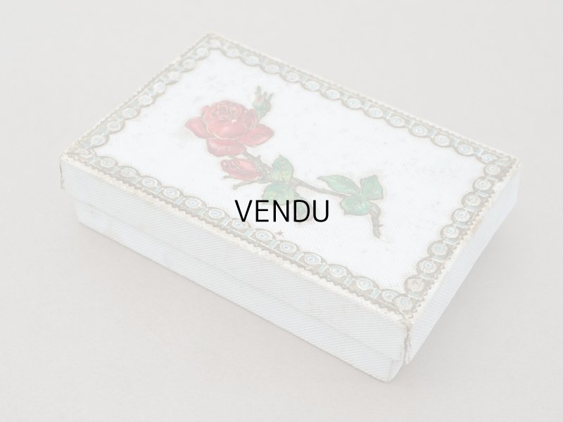 画像5: ＊蚤の市＊19世紀 アンティーク レースペーパー付き 紙箱 薔薇