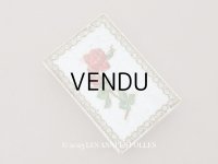 ＊蚤の市＊19世紀 アンティーク レースペーパー付き 紙箱 薔薇