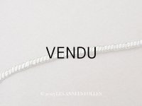 アンティーク 極細 4mm幅 トリム 1.45m ゴールドのメタル糸＆ホワイト