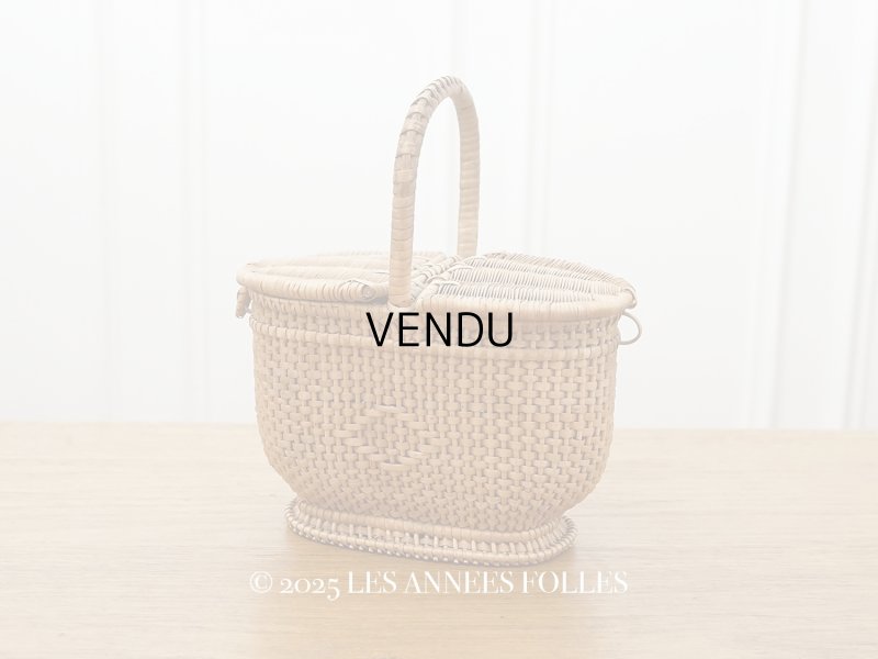 画像1: 19世紀 アンティーク ドール用 パニエ 