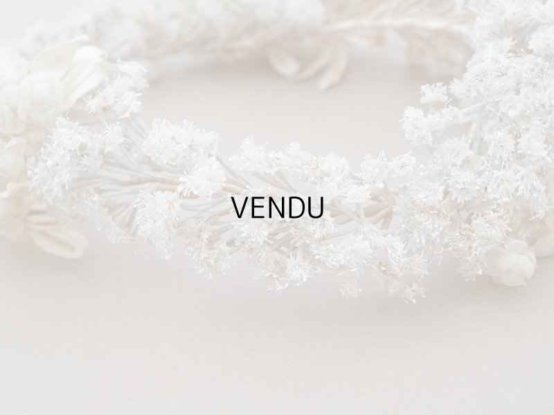 画像8: 19世紀末 アンティーク 薔薇の花冠 コットンオーガンジー ティアラ