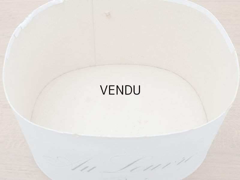 画像7: 19世紀末 アンティーク ハットボックス ルーブル百貨店 - AU LOUVRE -