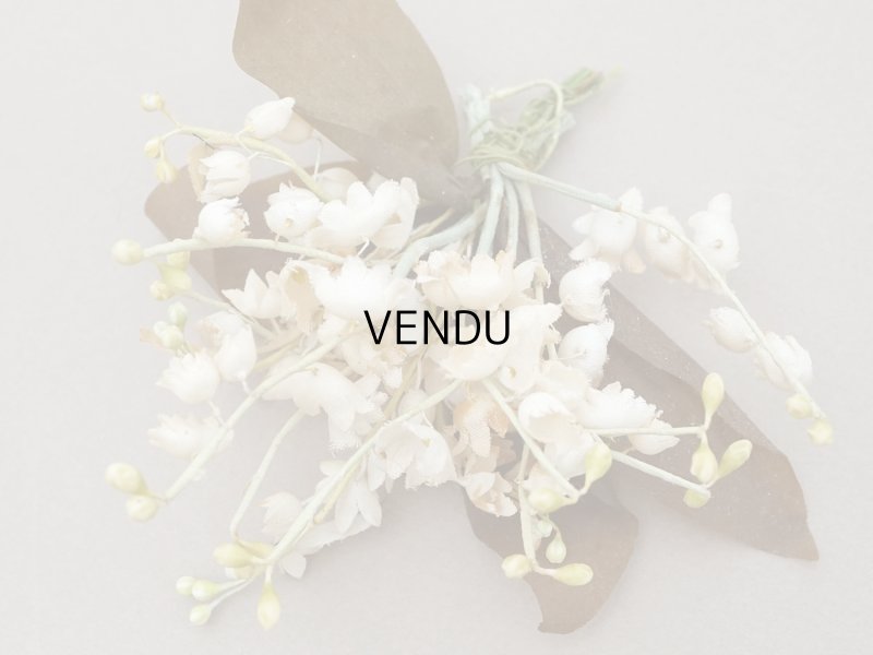 画像2: ＊蚤の市＊アンティーク 鈴蘭の布花