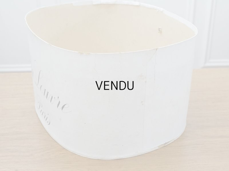 画像9: 19世紀末 アンティーク ハットボックス ルーブル百貨店 - AU LOUVRE -