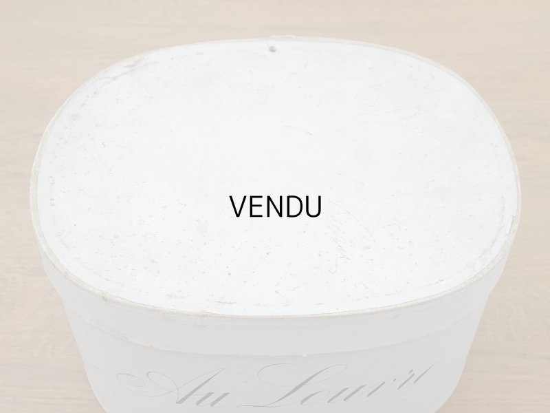 画像6: 19世紀末 アンティーク ハットボックス ルーブル百貨店 - AU LOUVRE -