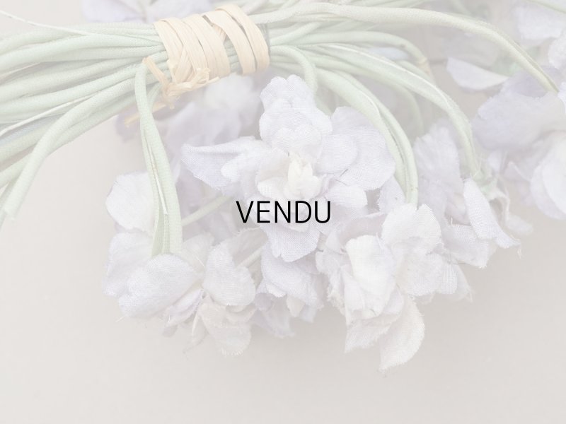 画像6: アンティーク 菫の大きなブーケ 布花 パルマ菫 33輪