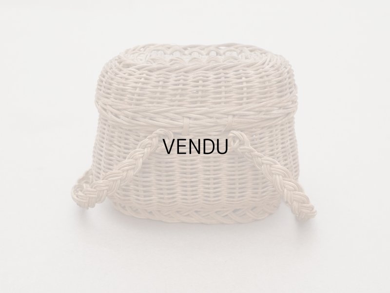 画像3: アンティーク ドール用 パニエ LOURDES ルルドの泉のプレート付