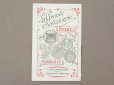 画像1: 1910年 アンティーク 猫のマークのサヴォネリー カレンダー付き手帳 SAVON LE CHAT - C.FERRIER&CIE.MARSEILLE - (1)