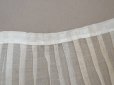 画像3: 1900年頃 アンティーク 幅広 ドレスの裾  レース付き プリーツ 3m 幅19.5cm コットンオーガンジー ドレスパーツ