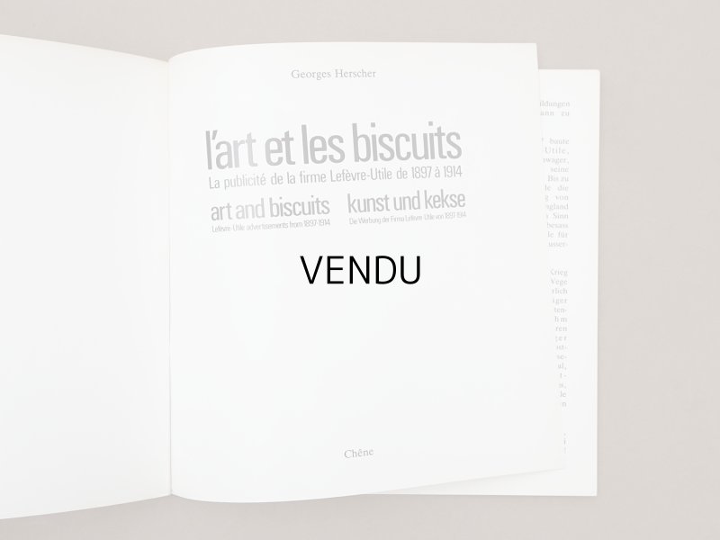 画像4: ビスケットメーカー『LU』の本 L'ART ET LES BISCUITS LEFEVRE-UTILE - CHENE -