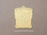 アンティーク パフュームラベル 薔薇のガーランド DELICES DE FRANCE - A.PICARD PARIS -