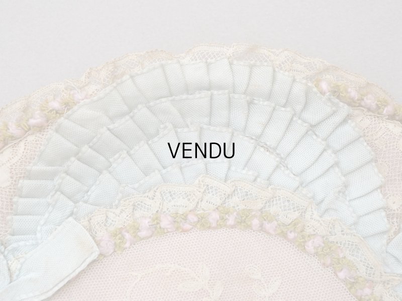 画像5: アンティーク ロココトリム＆プリーツ ハンキーケース