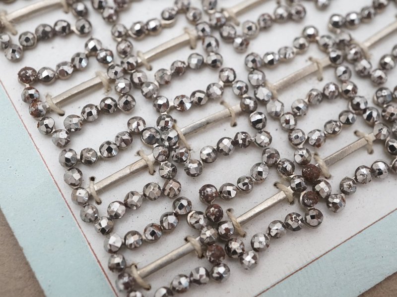 画像5: アンティーク スチール製 とても小さなバックル 24点セット1.25×1.1cm ドール用 