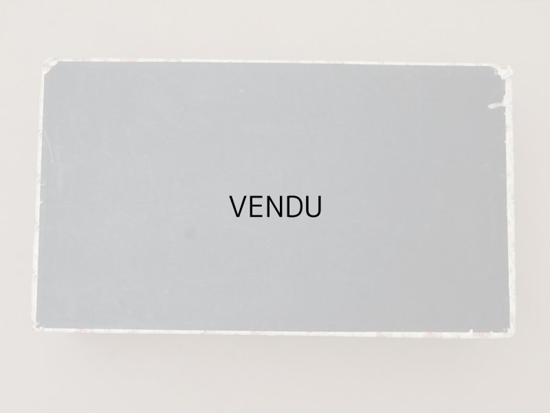 画像8: アンティーク ピンクの薔薇模様 大きなカルトナージュボックス  54.3×31.3×13.6cm