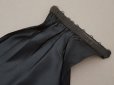 画像6: アンティーク 7つの小さなリボン付ベルト シルクサテン 黒