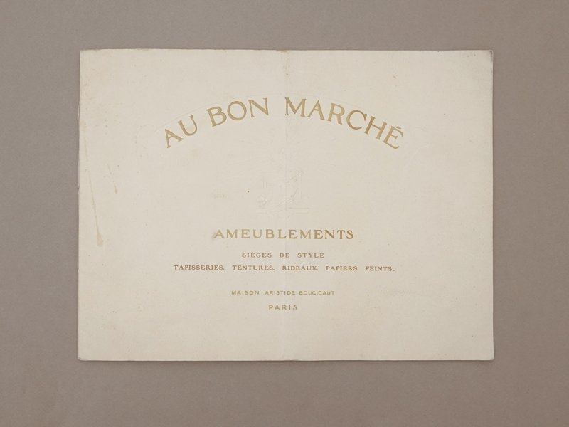 画像2: アンティーク ボンマルシェ インテリア 家具のカタログ  ALBUM DES AMEUBLEMENTS - AU BON MARCHE -