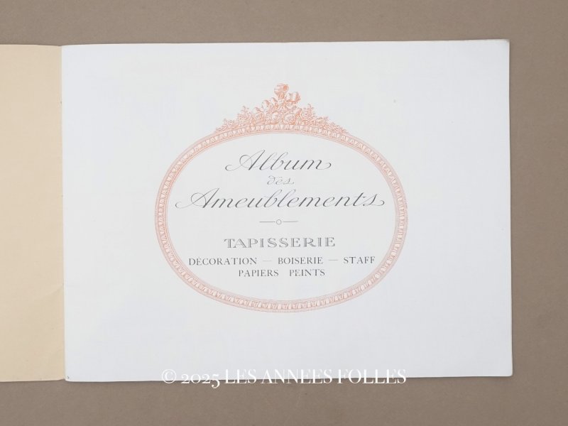 画像1: アンティーク ボンマルシェ インテリア 家具のカタログ  ALBUM DES AMEUBLEMENTS - AU BON MARCHE -
