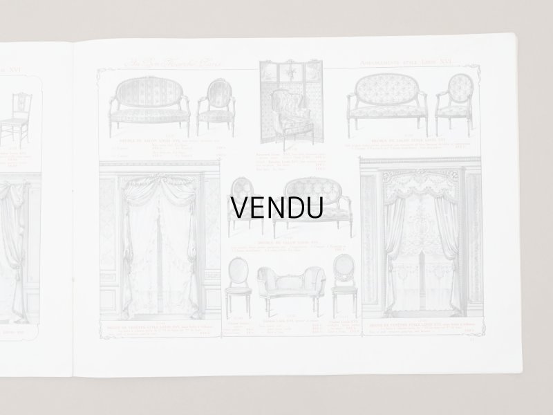 画像13: アンティーク ボンマルシェ インテリア 家具のカタログ  ALBUM DES AMEUBLEMENTS - AU BON MARCHE -
