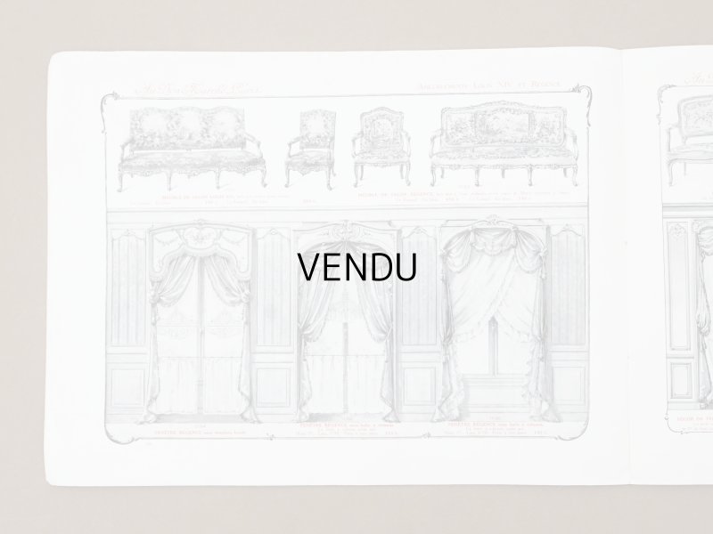 画像10: アンティーク ボンマルシェ インテリア 家具のカタログ  ALBUM DES AMEUBLEMENTS - AU BON MARCHE -