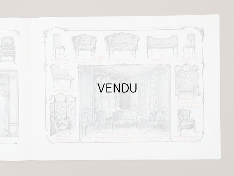 画像11: アンティーク ボンマルシェ インテリア 家具のカタログ  ALBUM DES AMEUBLEMENTS - AU BON MARCHE -