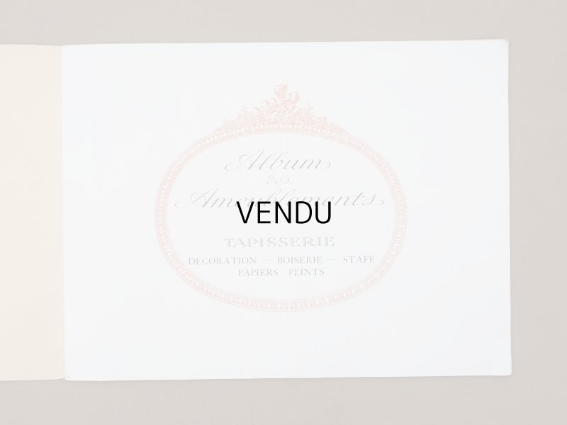 画像5: アンティーク ボンマルシェ インテリア 家具のカタログ  ALBUM DES AMEUBLEMENTS - AU BON MARCHE -