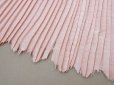 画像13: 19世紀末 アンティーク  ベビーピンク シルク製プリーツ ドレスの裾  2m 幅14cm