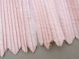 画像8: 19世紀末 アンティーク  ベビーピンク シルク製プリーツ ドレスの裾  2m 幅14cm