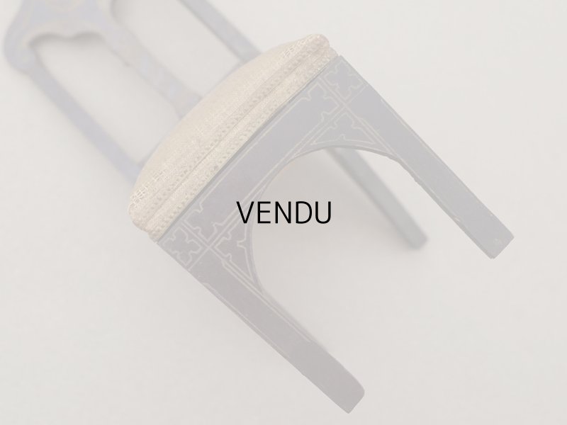 画像7: 19世紀 アンティーク ミニョネット用 チェア 十字架付き ドール用 家具 教会