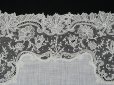 画像4: 19世紀 アンティーク ポワンドガーズ 結婚式のハンカチ【 ポワン・ド・ガーズ 】