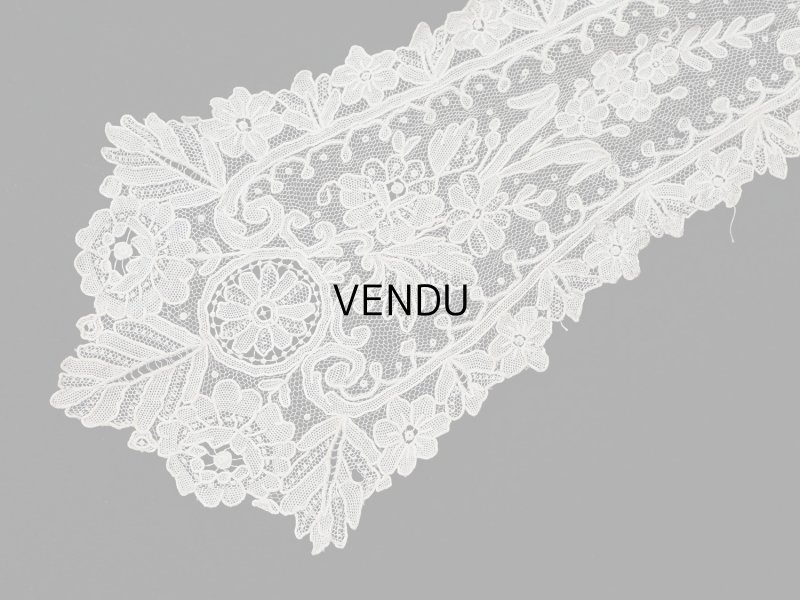 画像5: 19世紀 アンティーク ポワンドガーズのバルブ・ド・ボネ【ポワン・ド・ガーズ】