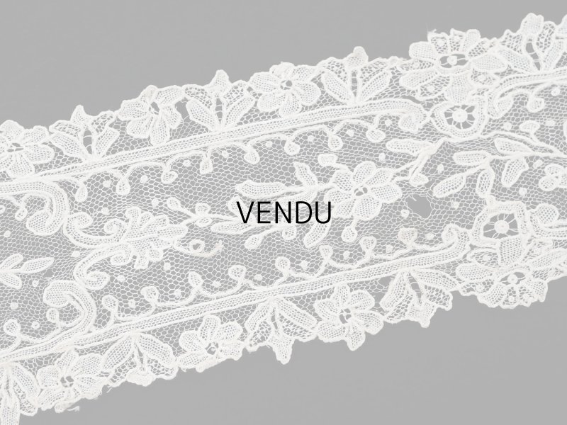 画像6: 19世紀 アンティーク ポワンドガーズのバルブ・ド・ボネ【ポワン・ド・ガーズ】