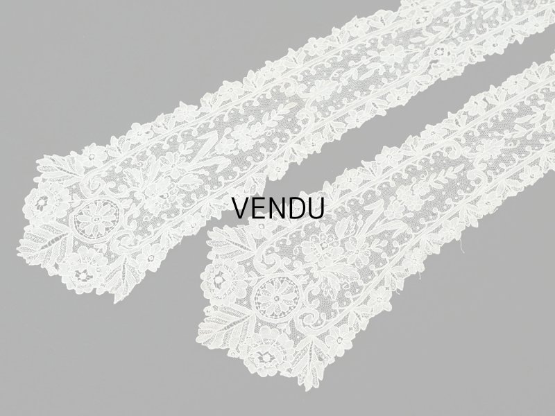 画像2: 19世紀 アンティーク ポワンドガーズのバルブ・ド・ボネ【ポワン・ド・ガーズ】