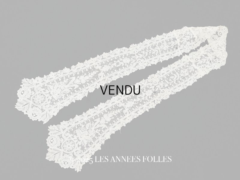 画像1: 19世紀 アンティーク ポワンドガーズのバルブ・ド・ボネ【ポワン・ド・ガーズ】