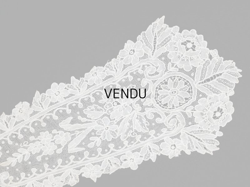 画像12: 19世紀 アンティーク ポワンドガーズのバルブ・ド・ボネ【ポワン・ド・ガーズ】