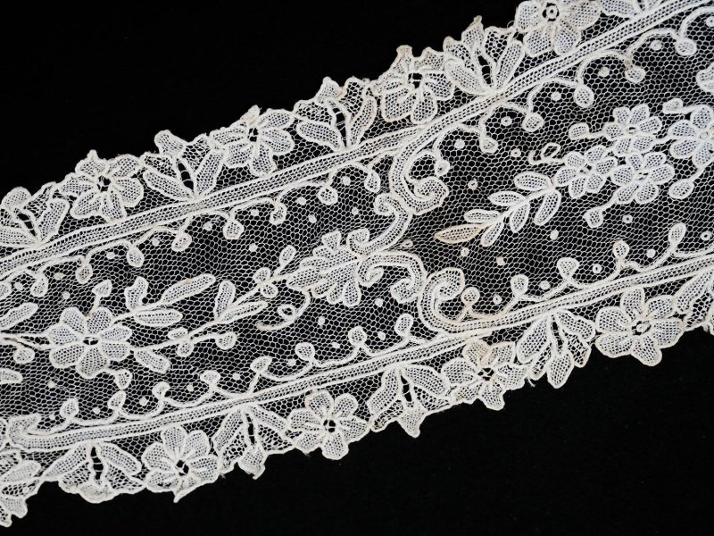 画像11: 19世紀 アンティーク ポワンドガーズのバルブ・ド・ボネ【ポワン・ド・ガーズ】