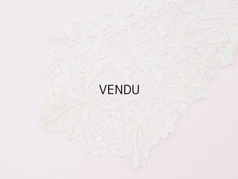 画像14: 19世紀 アンティーク ポワンドガーズのバルブ・ド・ボネ【ポワン・ド・ガーズ】