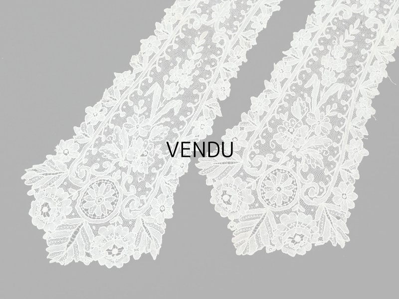 画像3: 19世紀 アンティーク ポワンドガーズのバルブ・ド・ボネ【ポワン・ド・ガーズ】