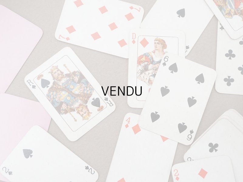 画像3: アンティーク 小さなトランプ - B.P. GRIMAUD PARIS -