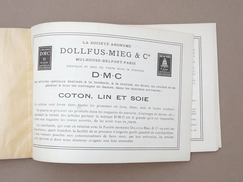 画像17: アンティーク DMC 刺繍図案帳 MONOGRAMMES ET ALPHABETS COMBINABLES - BIBLIOTHEQUE D.M.C -