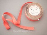 アンティーク グログランリボン ピーチオレンジ 5.6m 1.5cm幅 PON 1150 N 3 COL 786  