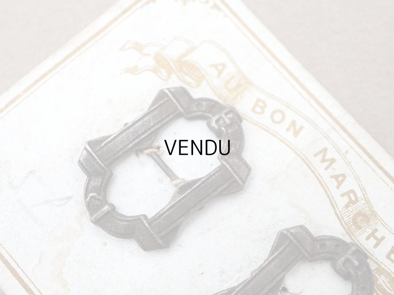 画像3: アンティーク 小さなバックル ドール用＆シューズ用 ボンマルシェ百貨店 - AU BON MARCHE -