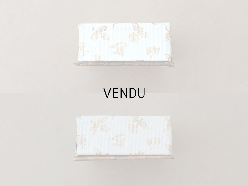 画像5: アンティーク とても小さなエパングルケース ガラスの蓋の紙箱 - GRANDES MAGASINS DU PRINTEMPS -