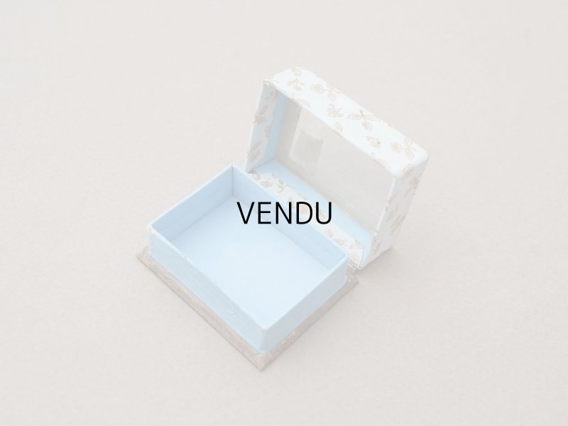 画像6: アンティーク とても小さなエパングルケース ガラスの蓋の紙箱 - GRANDES MAGASINS DU PRINTEMPS -