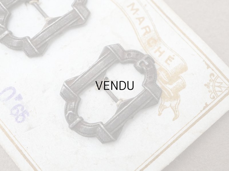 画像4: アンティーク 小さなバックル ドール用＆シューズ用 ボンマルシェ百貨店 - AU BON MARCHE -