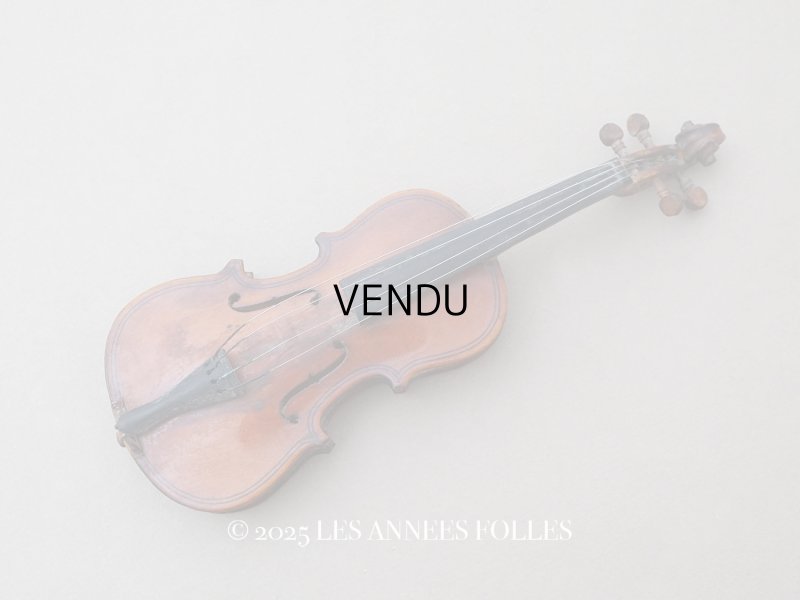 画像1: アンティーク ミニチュア ヴァイオリン ドール用 