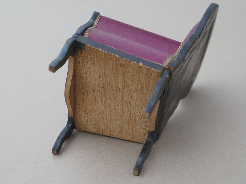 画像8: 19世紀 アンティーク ミニョネット用 チェア ドール用 家具 