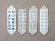 画像6: アンティーク マザーオブパール製 極小 ボタン 6mm 12ピース シェルボタン パウダーグリーン
