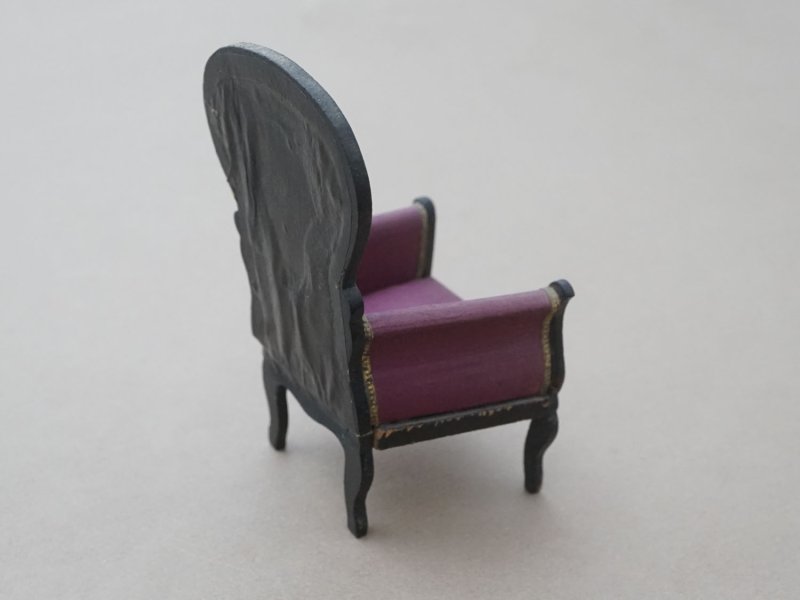 画像6: 19世紀 アンティーク ミニョネット用 チェア ドール用 家具 