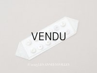 アンティーク マザーオブパール製 極小 ボタン 6mm 12ピース シェルボタン パールホワイト