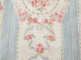 画像22: アンティーク 薔薇のメダイヨン ファブリック 120×295cm